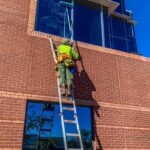 commercial window cleaning near Mesa Gateway.