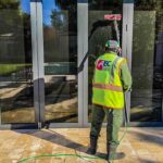 window cleaning for business near Reed Park in Mesa, AZ.
