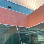 commercial high rise window washer in Mesa, AZ.