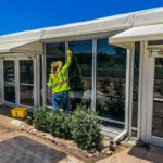 commercial window cleaner in Tempe, AZ.