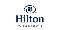 commercial window washer in Gilbert, AZ for Hilton Hotels.