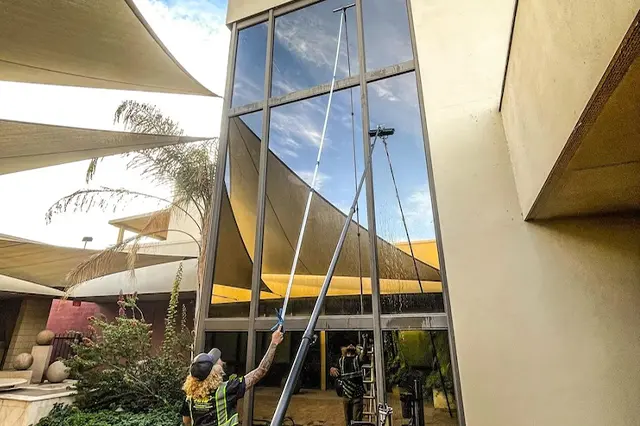 high hard to reach window cleaning services in Scottsdale.