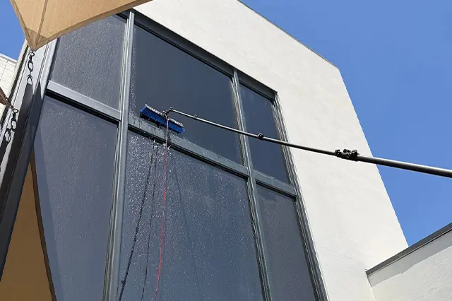 high, hard to reach window cleaning service in Apache Junction, AZ.