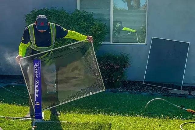 window screen cleaning in Apache Junction.